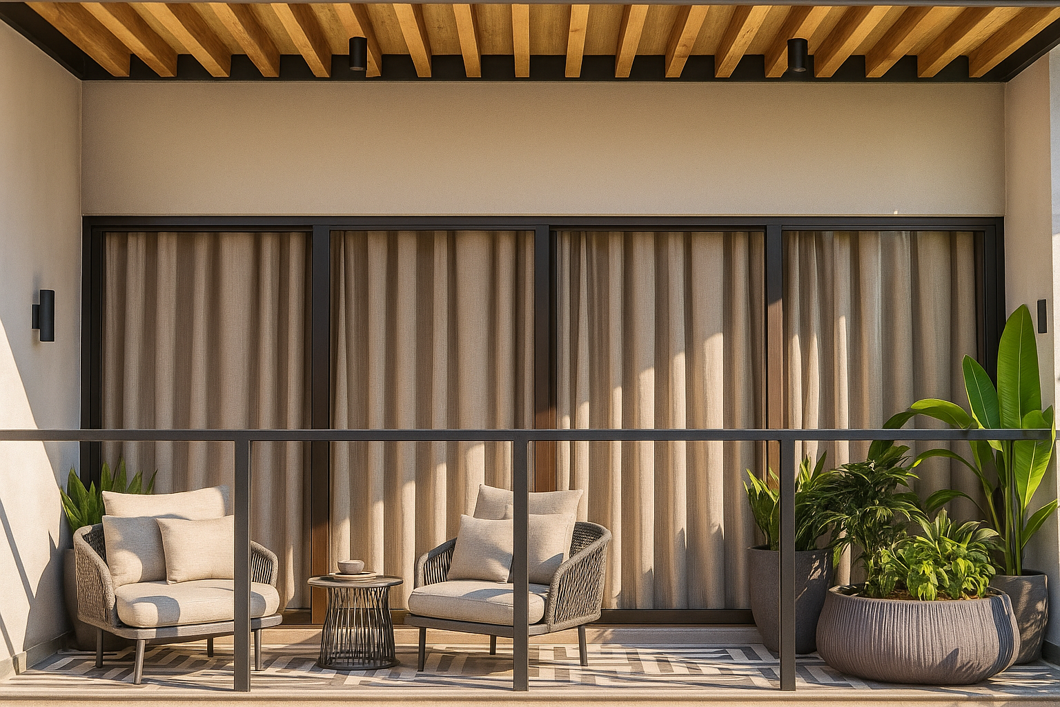 Highgate Residences Balcony – Srinagar Colony, Chennai